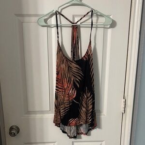 Women's Tropical Print Tank Top